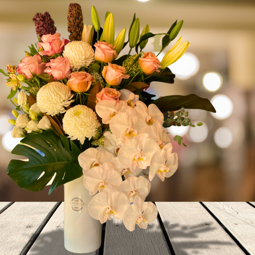 Grand monthly flower arrangement