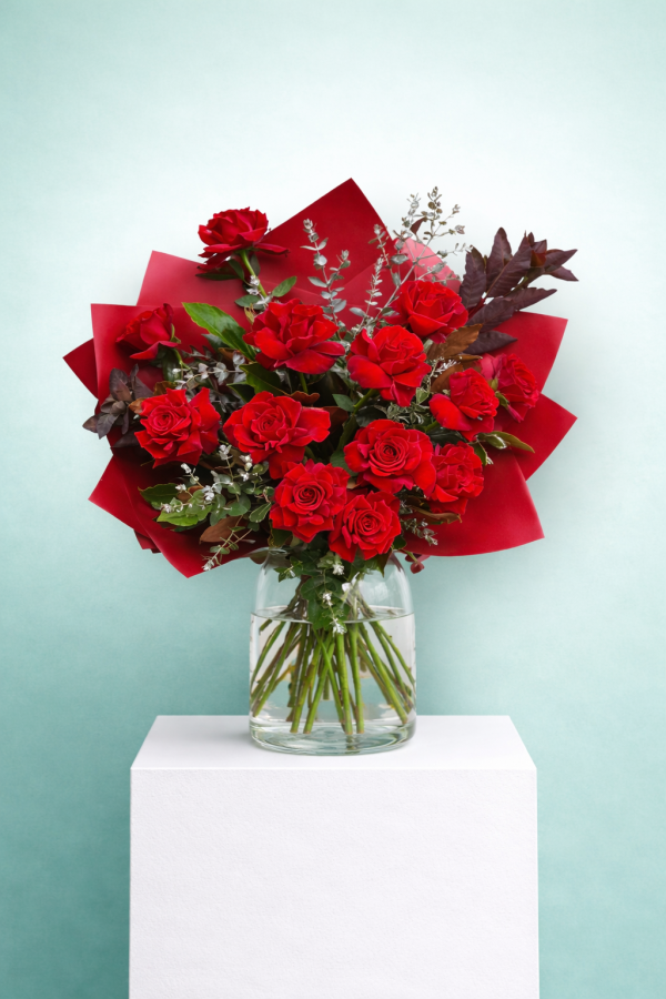 12 Red Rose Bouquet